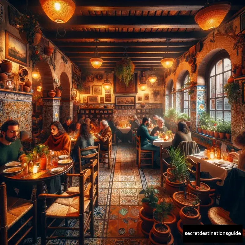 Cozy restaurant in Valladolid serving traditional cuisine