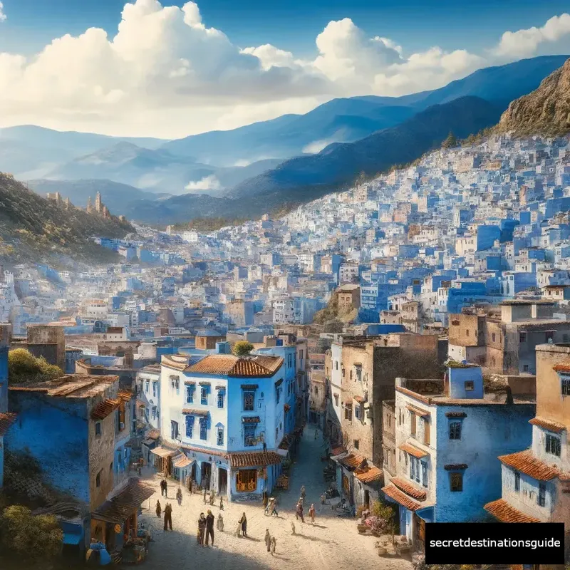 The enchanting blue city of Chefchaouen, Morocco