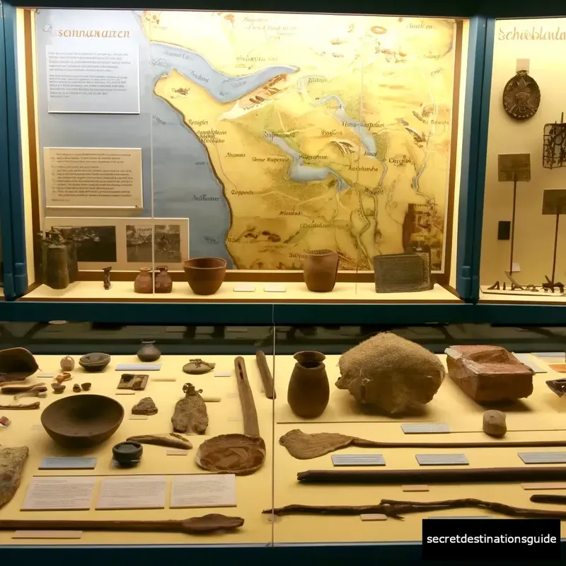 Intriguing relics showcasing Schokland's rich history at the local museum