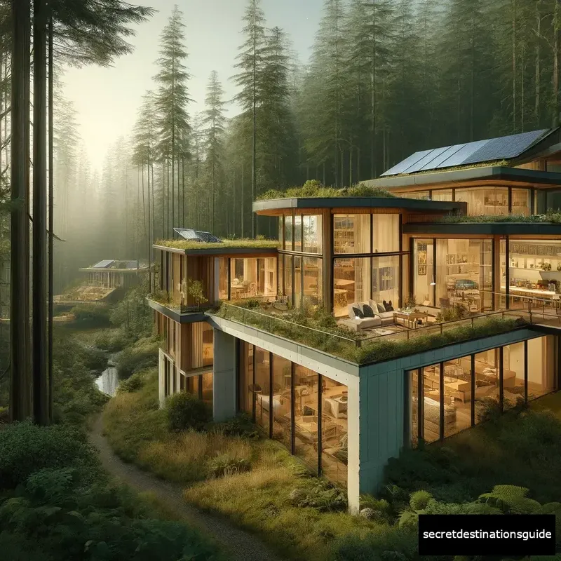 Sustainable, secluded eco-lodge nestled in the dense forests of Haida Gwaii